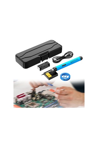 Suntek Elektronik Üretim Için Usb Havya Sağlam Taşınabilir Mavi