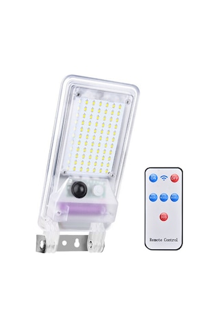 Qingmipy Güneş Enerjili Bahçe Aydınlatma: Hareket Sensörlü, Su Geçirmez, Renkli Ve Beyaz Işık Seçenekli Duvar Feneri Beyaz