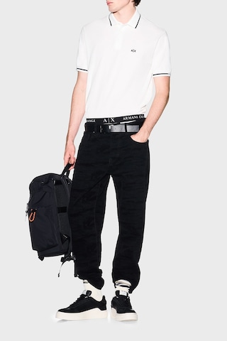 Armani Exchange Erkek Polo Xm002356 Af13026 U0009 Beyaz Beyaz