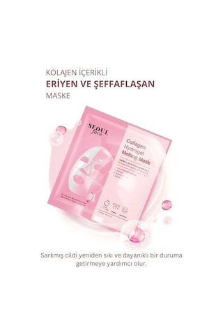 Dermal Seoulface Kolajen Özlü Eriyen Maske 34 G