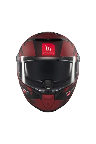 Mt Helmets Mt Thunder 4 Sv Luminence D5 Motosiket Kaskı Mat Kırmızı