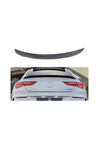 Autogp Mercedes Cla W118 Bagaj Üstü Spoiler Karbon 2018+