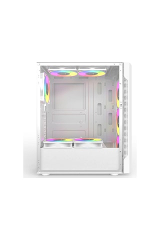 Gamebooster Gb-t005mw Usb3.0 Rgb Fan Mesh Panel Beyaz Kasa Psu Yok
