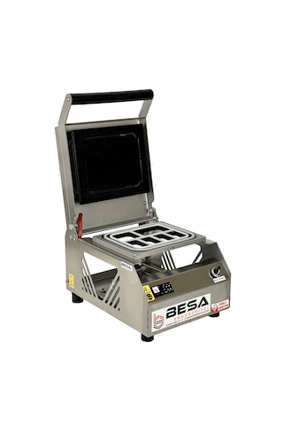 Besa Paslanmaz Altı Bölmeli Kahvaltı Tabak Paketleme Makinesi Inox Besa Paslanmaz Altı Bölmeli Kahvaltı Tabak Paketleme Makinesi Inox