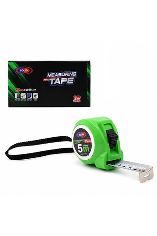 12 Adet Measurıng Tape 5mtx25mm Şerit Metre Standart
