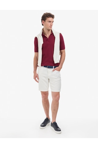 Pierre Cardin Erkek Bordo Tişört Basic 50325312-vr014