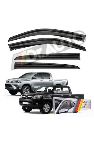 Toyota Hilux 2006-2015 Arası Cam Rüzgarlığı 4'lü