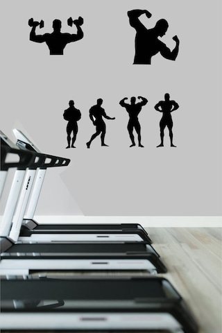 Spor Salonu Dekoratif Duvar Sticker. (30 Cm 1 Adet)