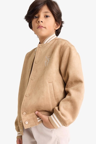 Defacto Erkek Çocuk Kolej Yaka Bomber Mont F6310a826spbg219 Bej-bg219