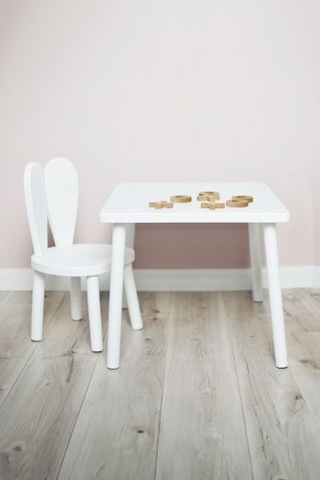 Bee Smart Ms-24-1 Full Beyaz Set 1 Masa 1 Sandalye BEESMART.008 Diğer