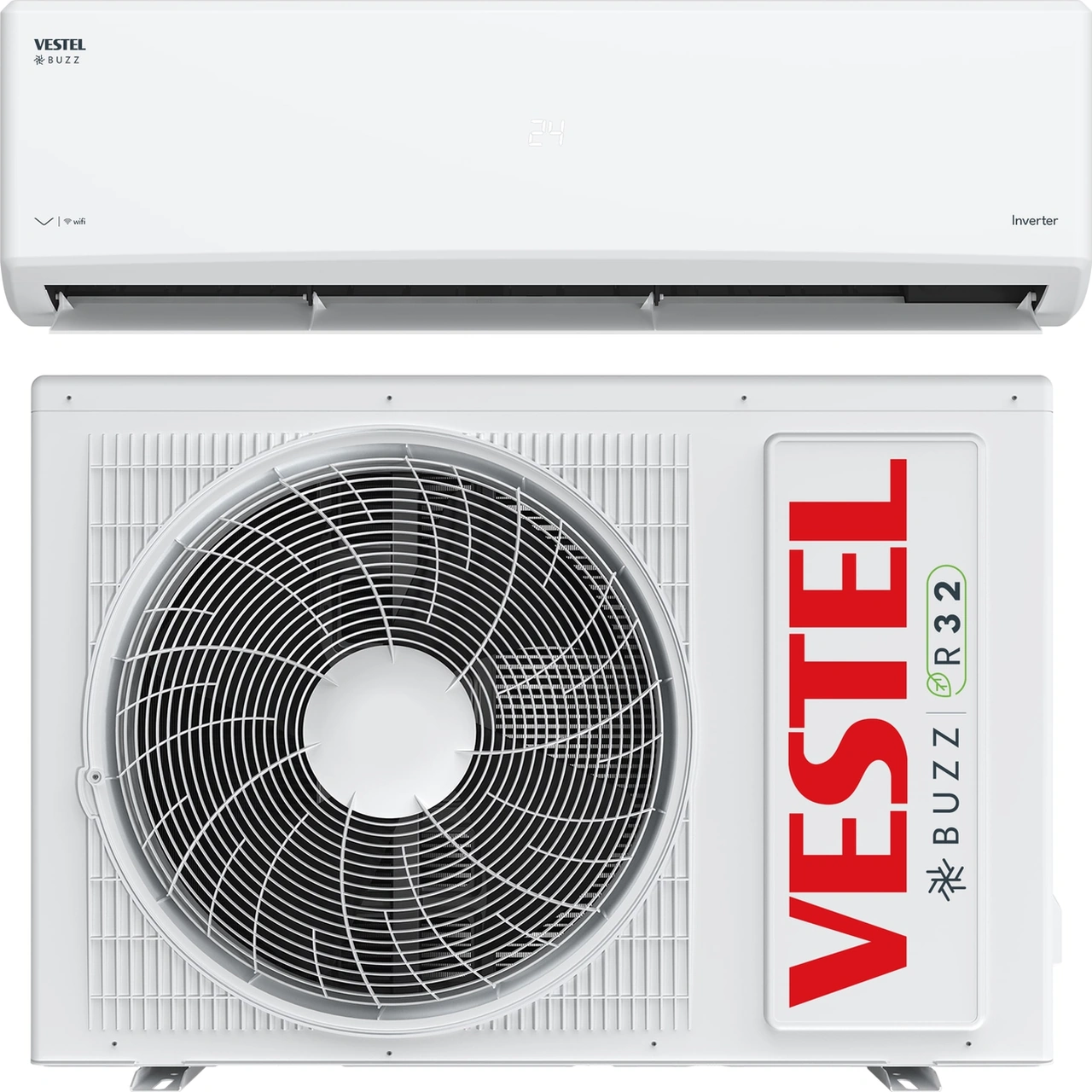 Vestel Buzz Inverter 244 A++ WIFI Klima