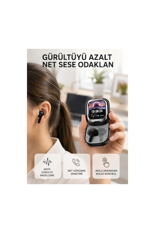 Aktif Gürültü Engelleme Özellikli Akıllı Ekranlı Kutusu