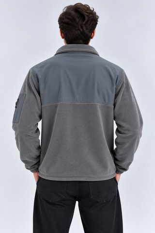 Parshey Erkek Softshell Polar Ceket Su Geçirmez Tam Fermuarlı Rahat Günlük Kullanım Çok Renkli