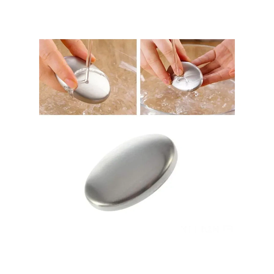 Kosona Paslanmaz Çelik El Sabunu, Zeytin, Sarımsak, Balık Kokularını Etkili Olarak Temizleyen Mutfak/banyo Gereci