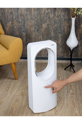 Zilan Zln1078 Kule Tipi Vantilatör Uzaktan Kumandalı Zaman Ayarlı Pervanesiz Fan