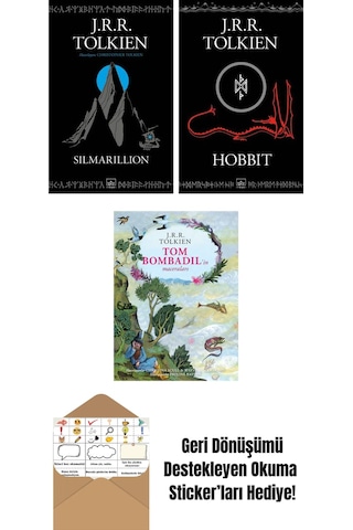 Silmarillion + Hobbit Siyah Kapak + Tom Bombadil İn Maceraları Özel Ciltli Baskı