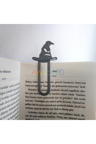 Ayyüce 3d, Harry Potter Wizarding World Seçmen Şapka Kitap Ayracı
