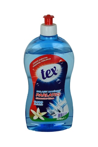 Bulaşık Makinesi Parlatıcı Lekesiz Kurutma Yüzde 100 Mükemmel Parlaklık 500 Ml