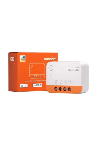 Flybuy Zigbee Mini L2 Akıllı Röle, Uzaktan Kontrol, Kablosuz Montaj