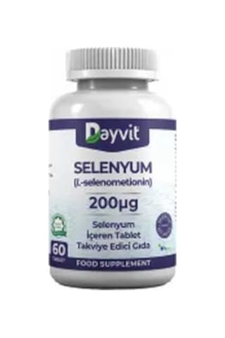 Dayvit Selenyum 200mcg 60 Tablet