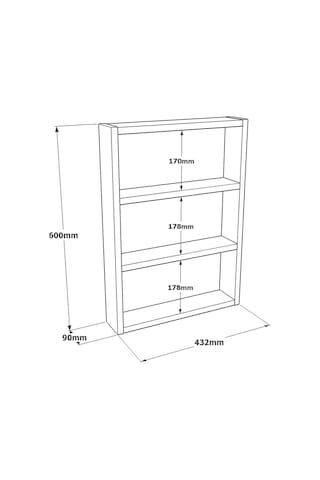 Robinhome Robin Home Marla 3'Lü Duvar Rafı Mutfak Banyo Rafı Antrasit Ma1-A