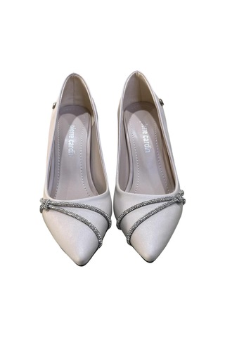 Pierre Cardin 54037 Stiletto Abiye Saten Kadın Ayakkabı 001