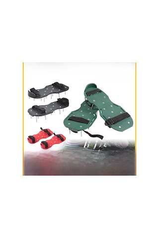 Mufunye Bahçe Toprak Gevşetici Botları: Plastik Tabanlı Çetin Çivi Desenli, Yeşil Alan Bakımı Ve Toprak Hazırlığı İçin Siyah Bahçe Botu