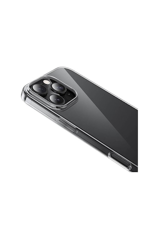 Apple İphone 16 Pro Uyumlu Kılıf Zebana Şeffaf Soft Silikon Kılıf Şeffaf