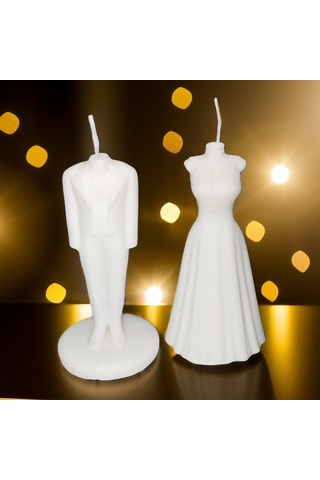 Gelin İle Damat Kokulu Mum