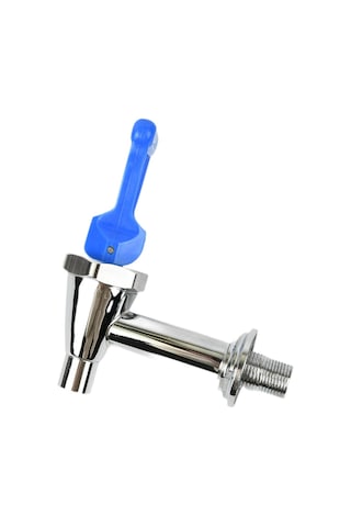 Homyl Kahve Sıcak İçecek Musluğu Paslanmaz Su Sebili Kova Cam Mavi