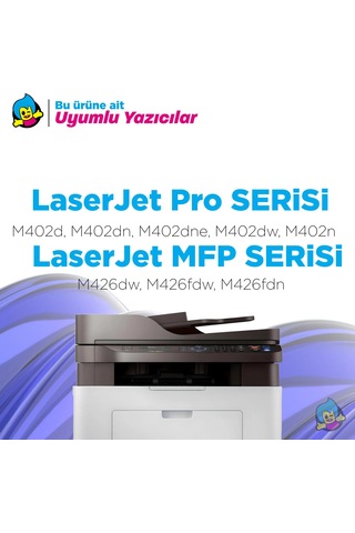 Hp 26a / Cf226a / M400 / M402 / M426 Uyumlu, Toneri - 20'li Paket