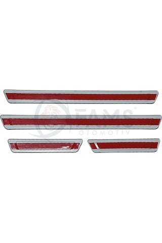 Renault Clio 4 Sport Tourer Krom Kapı Eşiği 4 Prç 2012-2019