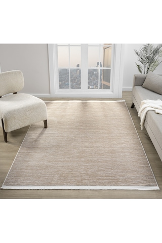 Mariesse Home Aspendos Akrilik Dokuma Salon Mutfak Koridor Kesme Yolluk Dokuma Makine Halısı 5119-kahve