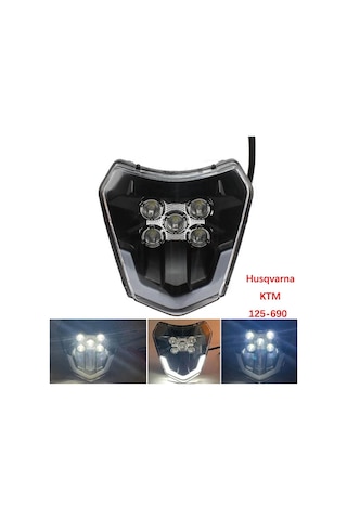 Kangfufeng Ktm Exc Xc Xcf Xcw Xcf Sx Sxf Sxs 125 İçin Motosiklet Led Far