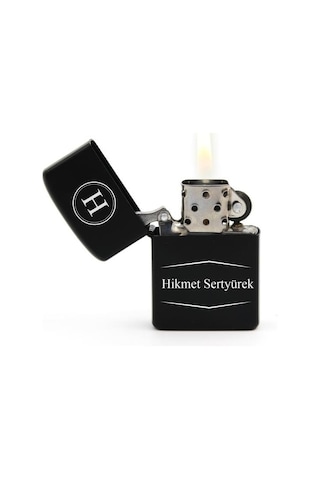 Siyah Kupa & Kişiye Özel Cüzdan & Kişiye Özel Kartvizitlik & Kişiye Özel Zippo Model Çakmak Seti