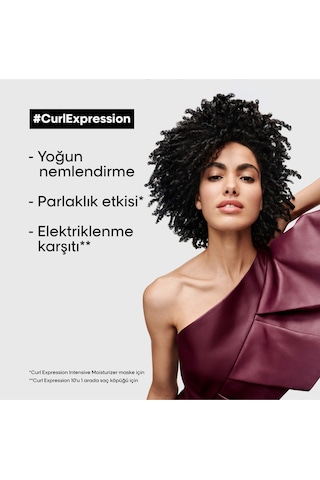 L'Oréal Professionnel Serie Expert Curl Expression Yoğun Nemlendirici Saç Maskesi 250 ML