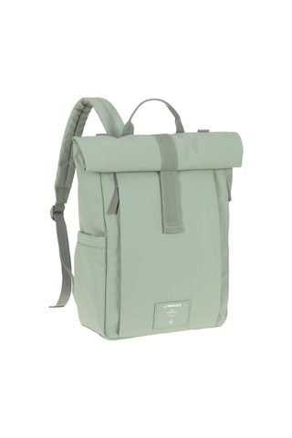 Lassig Rolltop Up Bebek Bakım Sırt Çantası Silver Green Açık Yeşil