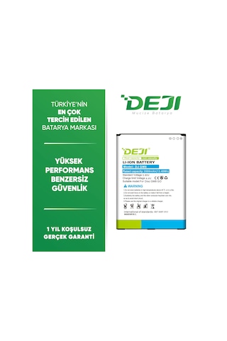 General Mobile Discovery Gm8 Go / Gm9 Go Batarya Mucize Batarya Deji