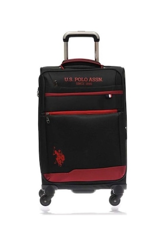 U.s. Polo Assn. Siyah Kumaş Unisex Kabin Boy Valiz Plvlz9101c-k 001