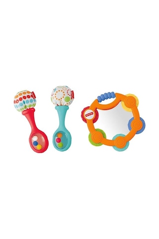 Fisher Price Tef Ve Marakas Hediye Seti Dpy77 Çok Renkli
