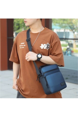 JPD-66945 Messenger Omuz ve El Çantası-Lacivert