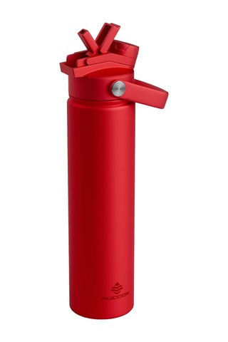 Puccon 750 Ml Kırmızı Paslanmaz Çelik Termos/matara/suluk