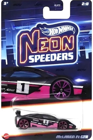 Hot Wheels Neon Yarışçılar Hlh72 - Mclaren F1 Gtr Hrw76
