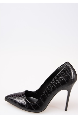 Fox Shoes Siyah Kadın Topuklu Ayakkabı G922151911