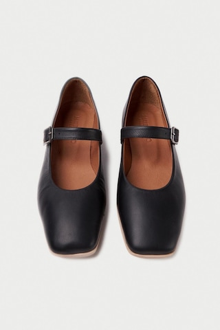 Mubiano Hakiki Deri Collection Kadın Babet Siyah -mcmng24450-s Siyah