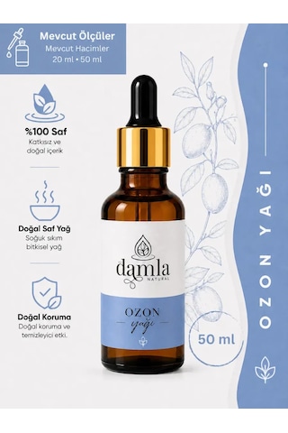 Biodamla Natural Ozon Yağı 50 Ml