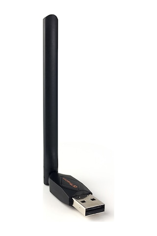 Konesam Dvb-s2 Set Top Box İçin Usb Kablosuz Ağ Kartı - 150mbps Hız, 802.11b/g/n Standartı, Dış Antenli, Wps Güvenliğiyle Wifi Bağlantısı