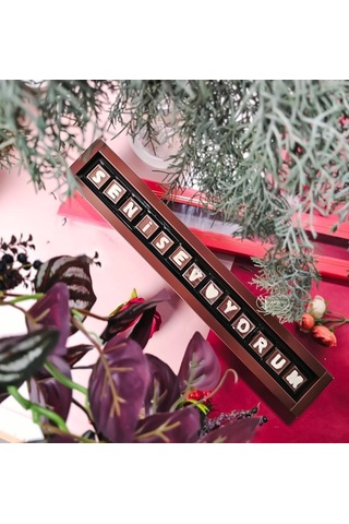 Liva Sevgililer Günü Seni Seviyorum Harf Çikolata