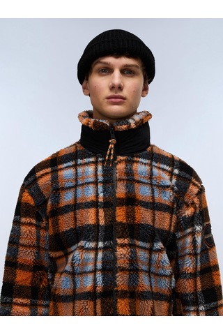 Napapijri T-montepiana Erkek Polar Ceket-30442 Turuncu