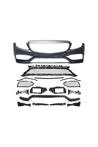 Mercedes C Serisi W205 C63 Amg Ön Tampon Set 2015-2020 Arası Uyumlu 1.model